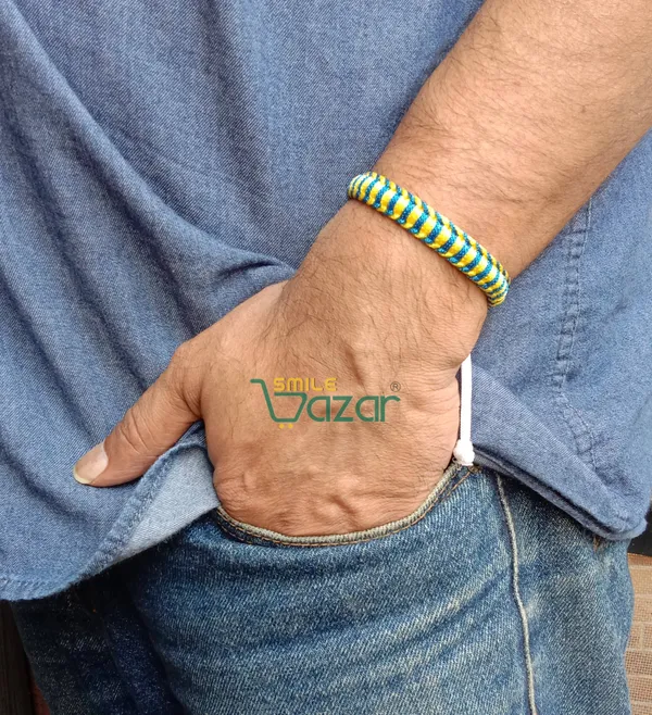 Bracelet_Adjustable_Charming_Wristband_Handmade_Macrame_Bracelet_Friendship_Band_For_Women_And_Men_-_Blue_And_Yellow_Color