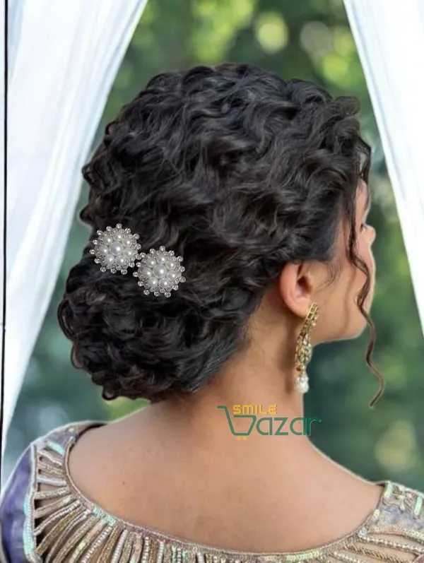 Bridal_Hair_Bun_Pin_Accessories_/_Fancy_Golden_Juda_Pins_with_White_Artificial_Pearl_flowers_for_Women_and_Girls_-_Set_of_12_PCs