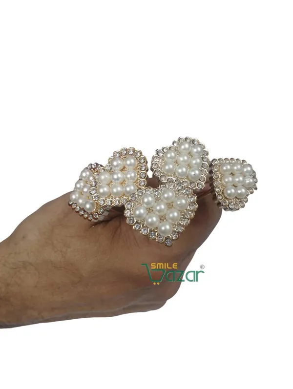 Bridal_Hair_Bun_Pin_Accessories_/_Fancy_Golden_Juda_Pins_with_White_artificial_Pearl_heart_shape_for_Women_and_Girls_-_Set_of_12_PCs