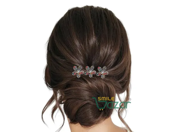 Bridal_Hair_Bun_Pin_Accessories_/_Fancy_Golden_Juda_Pins_with_dazzling_flower__for_Women_and_Girls_-_Set_of_12_PCs