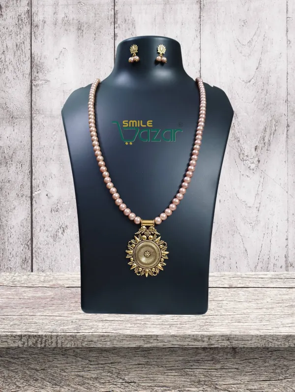 Ethnic_Big_Pendant_Artificial_Oxidised_Necklace_Set__for_Girls_&_Women_-_BEIGE