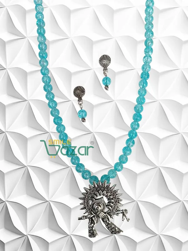 Ethnic_Big_Pendant_Artificial_Oxidised_Necklace_Set__for_Girls_&_Women_-_TURQUOISE_BLUE