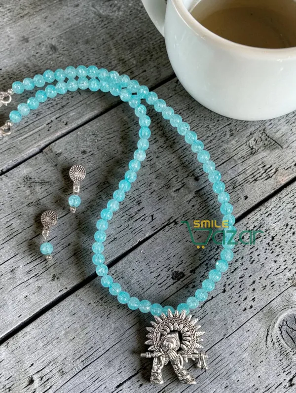 Ethnic_Big_Pendant_Artificial_Oxidised_Necklace_Set__for_Girls_&_Women_-_TURQUOISE_BLUE