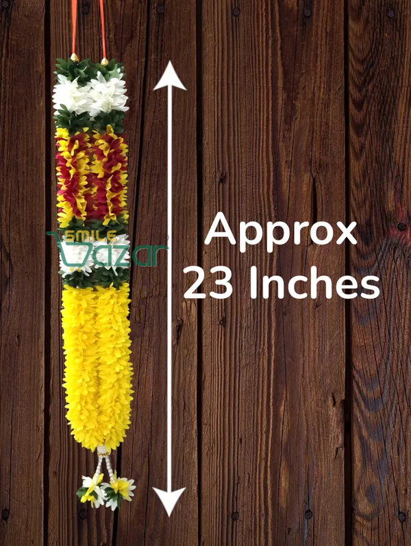 Fabric_Petals_Garland_For_Photo_Frame_Mala_Handmade_And_God_Idol_Mala_Haar_For_Loved_One_(_YELLOW_,_23_Inch)