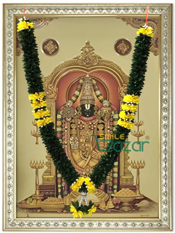 Fabric_Petals_Garland_For_Photo_Frame_Mala_Handmade_God_Idol_Mala_Haar_For_Loved_One_(_GREEN_&_YELLOW_,_23_Inch)
