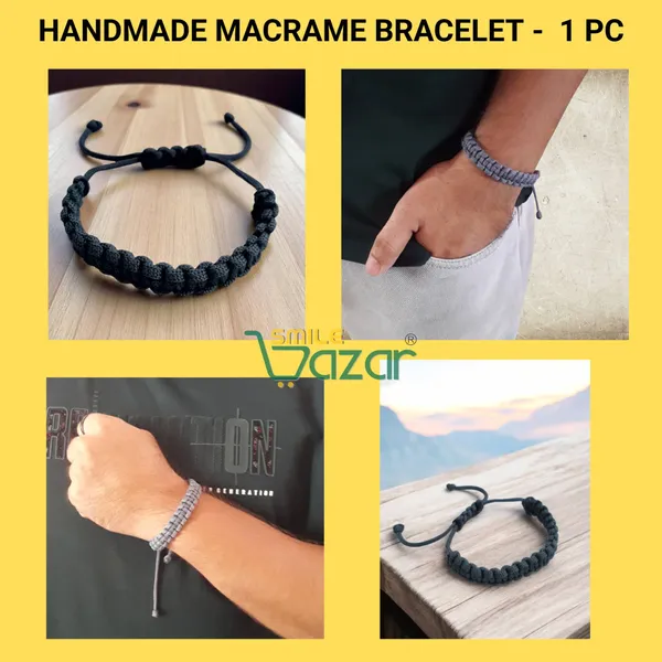 ANCHOR_GREY_-_HANDMADE__BRACELET_ADJUSTABLE_WRISTBAND_BRACELET_FRIENDSHIP_BAND_FOR_WOMEN_AND_MEN_SKIN_FRIENDLY