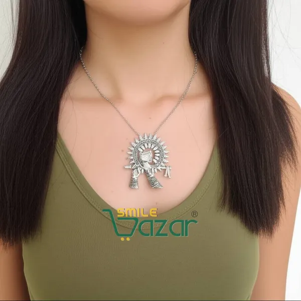 Handcrafted_Oxidised_Silver_Flute_Pendant_Necklace_–_Stylish_Artificial_Jewellery_for_Women_-_1_PC