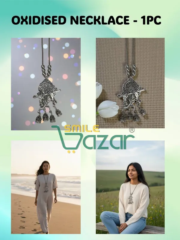 Handcrafted_Traditional_Oxidised_Silver_Flute_Pendant_Necklace_-_1_PC