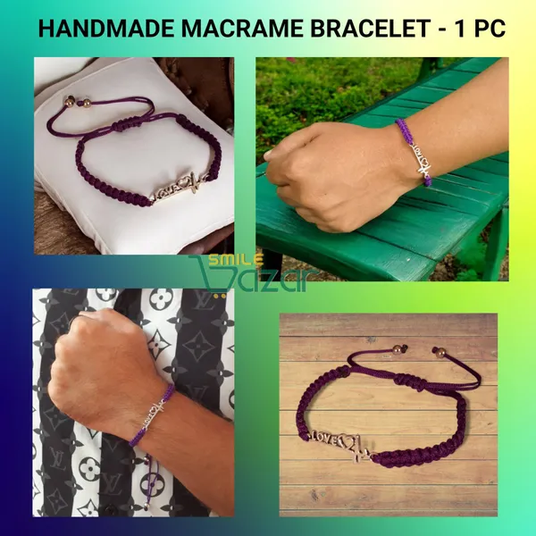 Love_Charm_Bracelet_Adjustable_Macrame_Love_Bracelet_Handmade_Bracelet_For_Girls,_Men,_Boys_And_Women_-_Violet