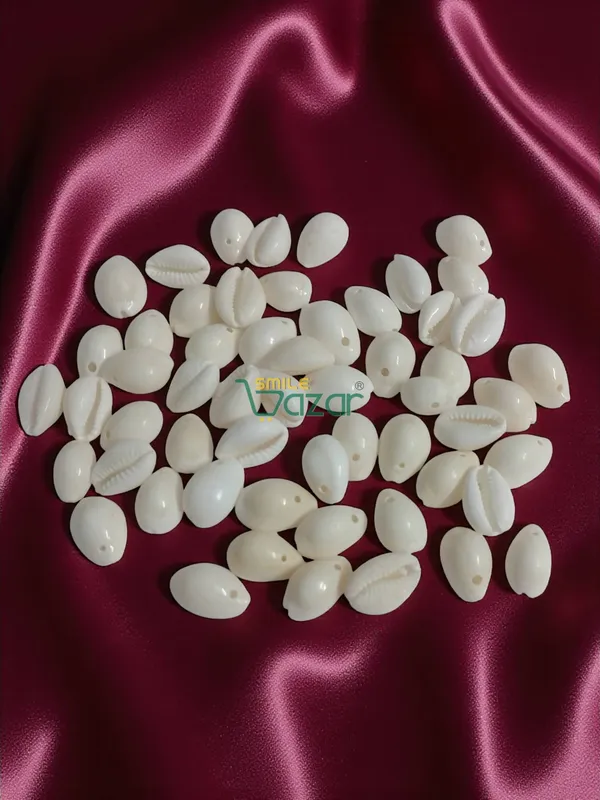 Natural_White_SeaShell /_Cowrie_/ Kowrie /_Kodi_for_DIY_Craft,_Jewellery,_Bracelet,_Rakhi,_Embroidery_Work_-17_MM_Apx_-_100_Pieces