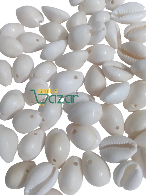 Natural_White_SeaShell /_Cowrie_/ Kowrie /_Kodi_for_DIY_Craft,_Jewellery,_Bracelet,_Rakhi,_Embroidery_Work_-17_MM_Apx_-_100_Pieces