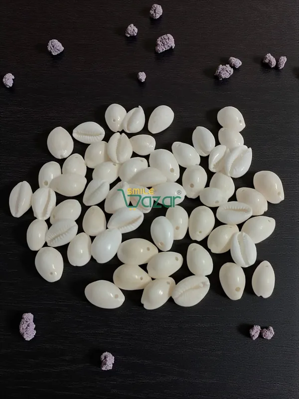 Natural_White_SeaShell /_Cowrie_/ Kowrie /_Kodi_for_DIY_Craft,_Jewellery,_Bracelet,_Rakhi,_Embroidery_Work_-17_MM_Apx_-_100_Pieces