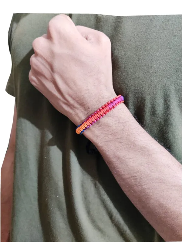Multicolor_Bracelet_Adjustable_Wristband_Handmade_Bracelet_Friendship_Band_For_Women_And_Men_Skin_Friendly