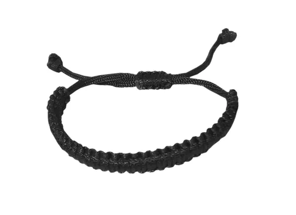 Black_Bracelet_Adjustable_Wristband_Handmade_Friendship_Band_For_Women_And_Men