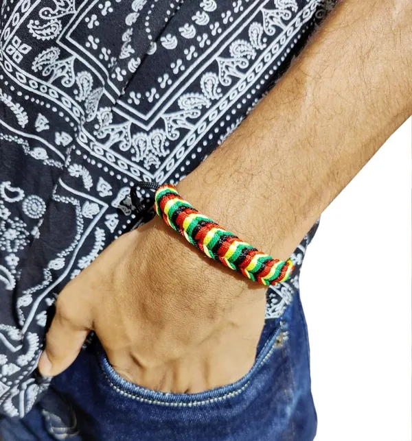 Multicolor_Rasta_Adjustable_Wristband_Handmade_Rasta_Bracelet_Friendship_Band_For_Women_And_Men_Skin_Friendly