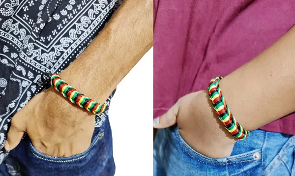 Multicolor_Rasta_Adjustable_Wristband_Handmade_Rasta_Bracelet_Friendship_Band_For_Women_And_Men_Skin_Friendly