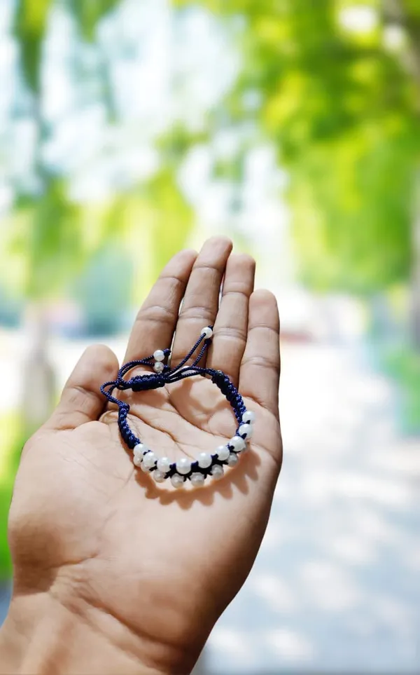 Navy_Blue_Handmade_Adjustable_Bracelet_Friendship_Band_For_Women_Skin_Friendly