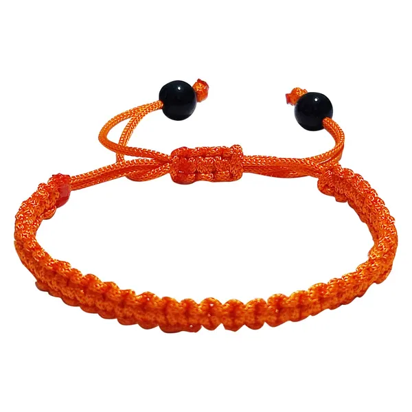 Orange_Adjustable_Charming_Wristband_Handmade_Macrame_Bracelet_Friendship_Band_For_Women_And_Men