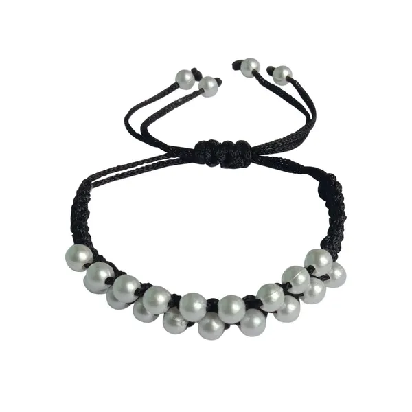 Black_Handmade_Adjustable_Bracelet_Friendship_Band_For_Women_Skin_Friendly