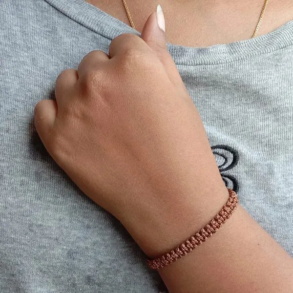 Brown_Bracelet_Adjustable_Charming_Wristband_Handmade_Macrame_Friendship_Band_For_Women_And_Men