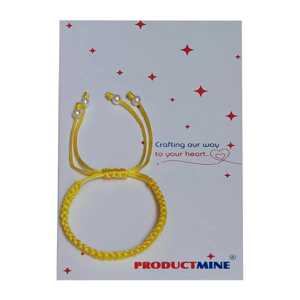 Yellow_Bracelet_Adjustable_Charming_Wristband_Handmade_Macrame_Friendship_Band_For_Women_And_Men