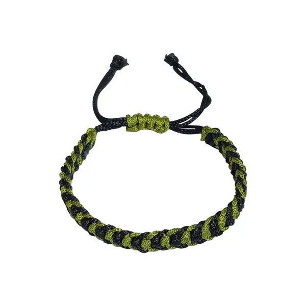 Military_Green_And_Black__Bracelet_Adjustable_Charming_Wristband_Handmade_Macrame_Friendship_Band_For_Women_And_Men