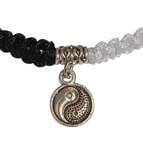 Balck_And_White_Yin_Yang_Handmade_Macrama_Unisex_Adjustable_Bracelets_Charming_Wristband_Gift_For_Special_Ones