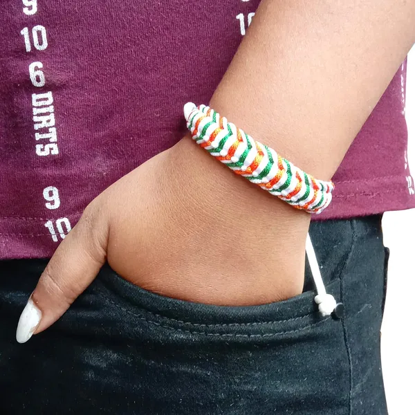 Orange_&_White_And_Green_Tiranga_Macrame_Bracelet_Adjustable_Charming_Wristband_Handmade_Friendship_Band_For_Women_And_Men