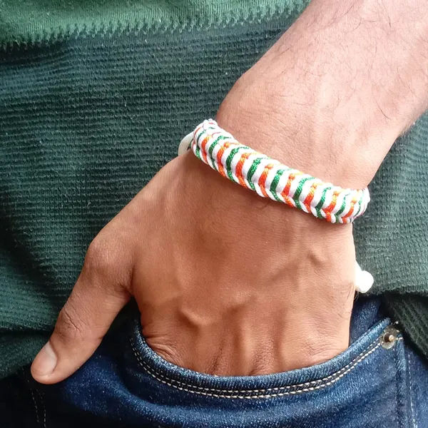 Orange_&_White_And_Green_Tiranga_Macrame_Bracelet_Adjustable_Charming_Wristband_Handmade_Friendship_Band_For_Women_And_Men