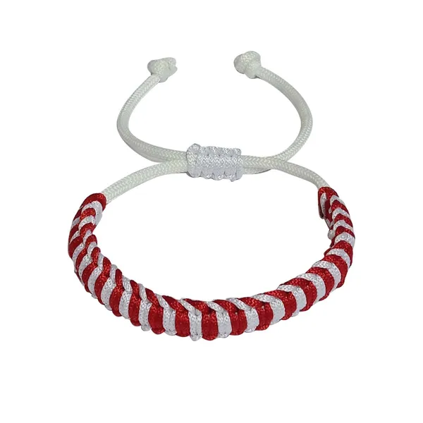 Red_And_White_Bracelet_Adjustable_Charming_Wristband_Handmade_Macrame_Friendship_Band_For_Women_And_Men