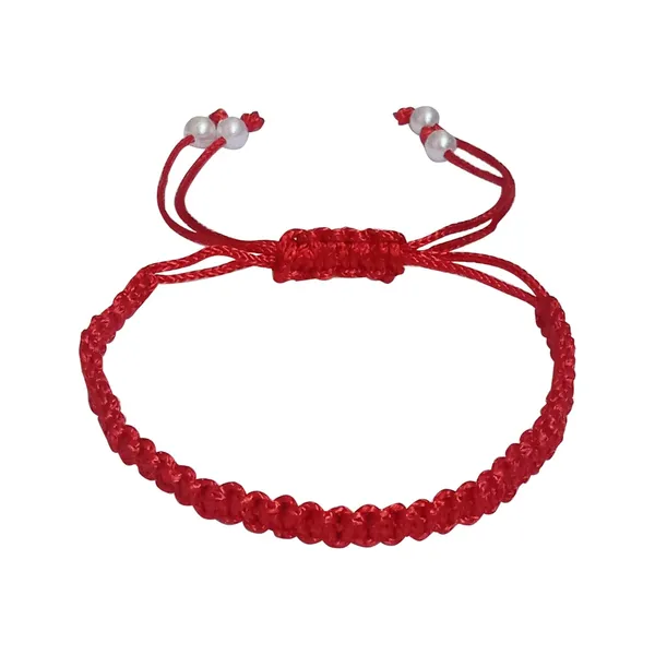 Red_Adjustable_Charming_Wristband_Handmade_Macrame_Bracelet_Friendship_Band_For_Women_And_Men