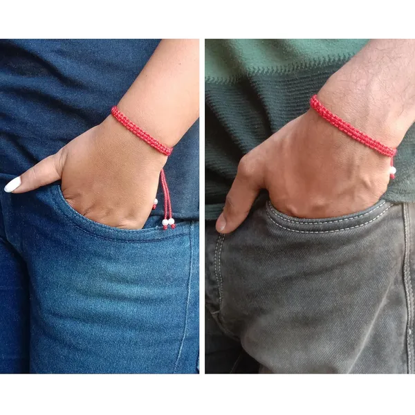 Red_Adjustable_Charming_Wristband_Handmade_Macrame_Bracelet_Friendship_Band_For_Women_And_Men