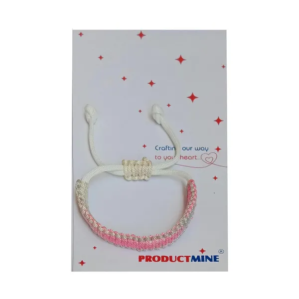 Pink_&_Grey_Shaded_Bracelet_Adjustable_Charming_Wristband_Handmade_Macrame_Bracelet_Friendship_Band_For_Women_And_Men