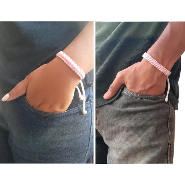 Pink_&_Grey_Shaded_Bracelet_Adjustable_Charming_Wristband_Handmade_Macrame_Bracelet_Friendship_Band_For_Women_And_Men