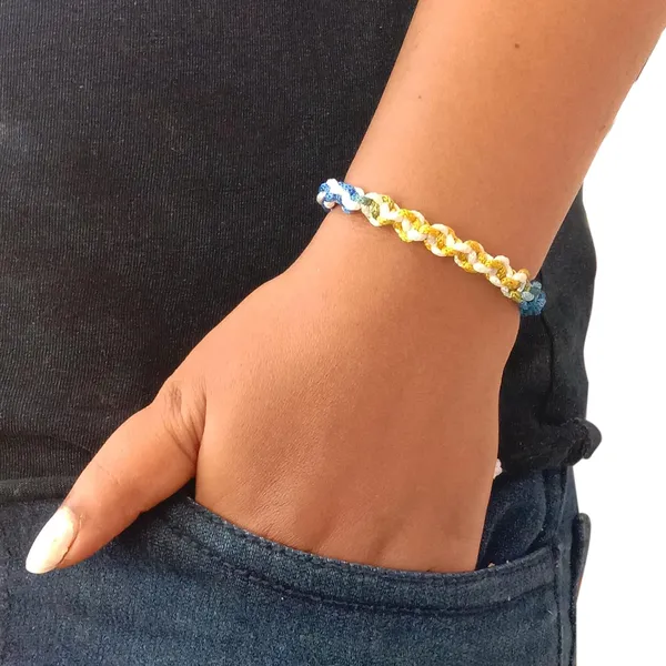 Blue_&_White_Shaded_Bracelet_Adjustable_Charming_Wristband_Handmade_Macrame_Friendship_Band_For_Women_Men