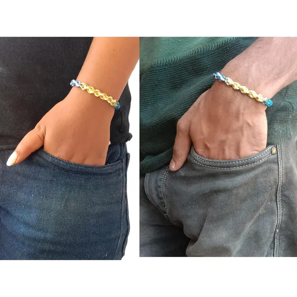 Blue_&_White_Shaded_Bracelet_Adjustable_Charming_Wristband_Handmade_Macrame_Friendship_Band_For_Women_Men