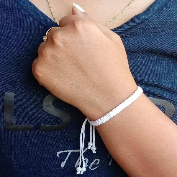 White_Bracelet_Adjustable_Charming_Wristband_Handmade_Macrame_Friendship_Band_For_Women_And_Men