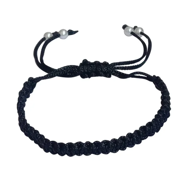 Black_Bracelet_Adjustable_Charming_Wristband_Handmade_Macrame_Friendship_Band_For_Women_And_Men