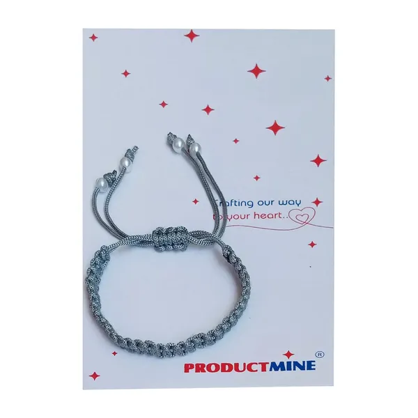 Grey_Adjustable_Charming_Wristband_Handmade_Macrame_Bracelet_Friendship_Band_For_Women_And_Men