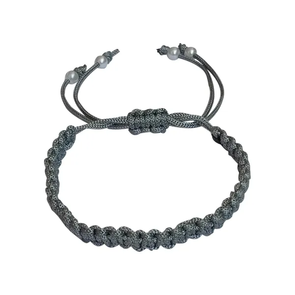 Grey_Adjustable_Charming_Wristband_Handmade_Macrame_Bracelet_Friendship_Band_For_Women_And_Men