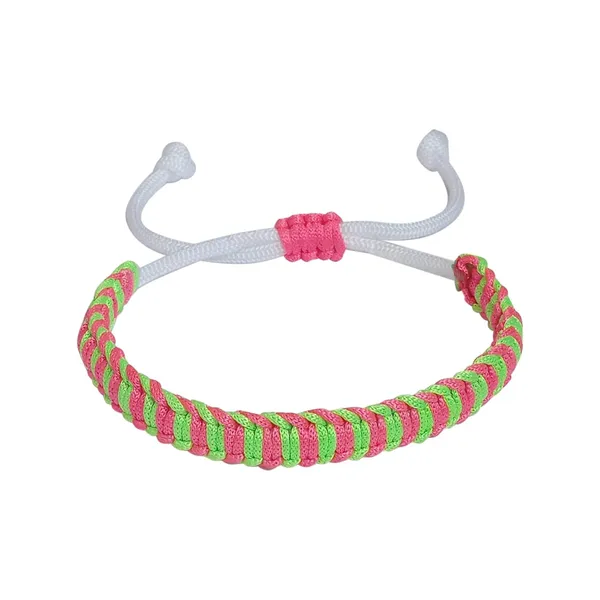 Neon_Green_And_Neopn_Pink_Bracelet_Adjustable_Charming_Wristband_Handmade_Macrame_Friendship_Band_For_Women_And_Men