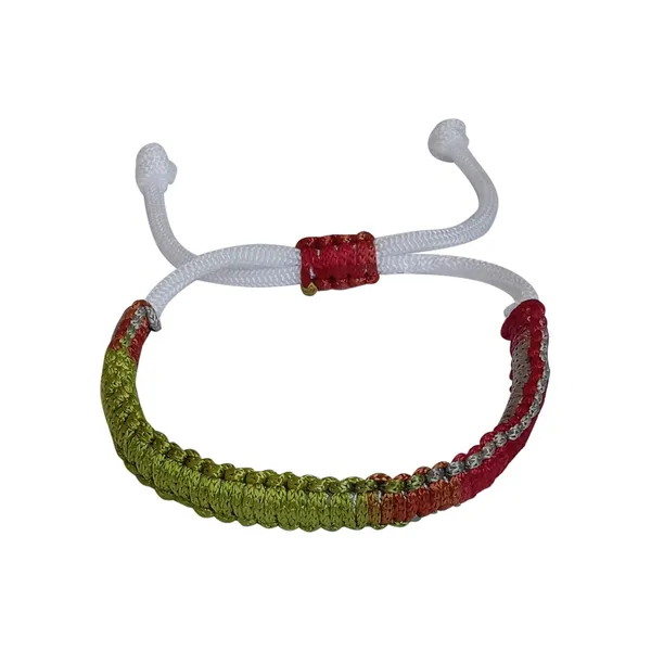 Maroon_&_Green_Shaded_Adjustable_Charming_Wristband_Handmade_Macrame_Bracelet_Friendship_Band_For_Women_And_Men