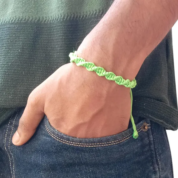 Neon_Green_Bracelet_Adjustable_Charming_Wristband_Handmade_Macrame_Bracelet_Friendship_Band_For_Women_And_Men