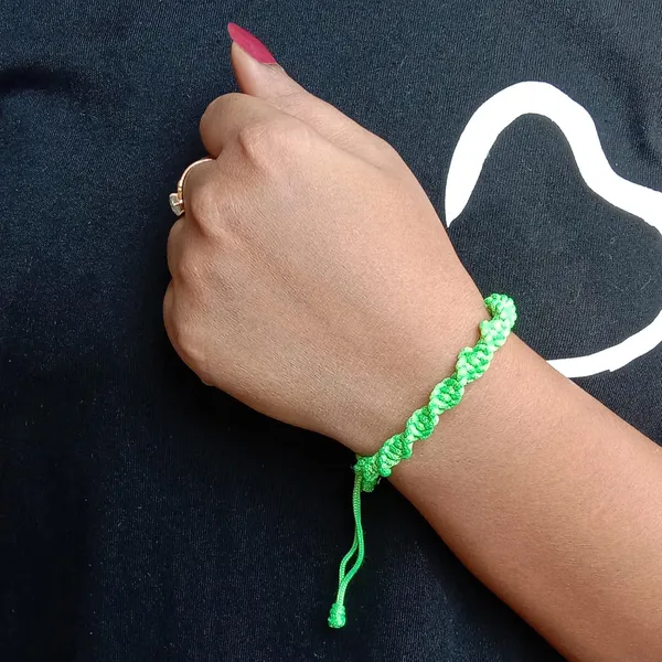 Neon_Green_Bracelet_Adjustable_Charming_Wristband_Handmade_Macrame_Bracelet_Friendship_Band_For_Women_And_Men