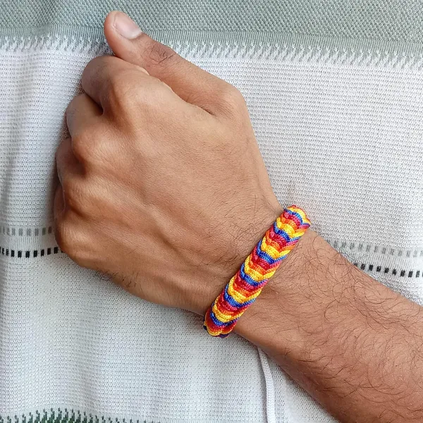 Multicolor_Handmade_Adjustable_Bracelet_Friendship_Band_For_Women_Skin_Friendly