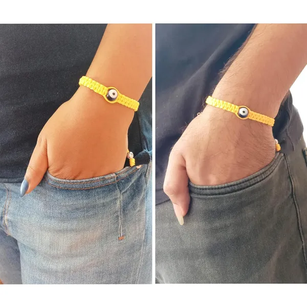 Neon_Yellow_Evil_Eye_Bracelet_For_Unisex_Adult_Reiki_Healing_Adjustable_Bracelets_Gift_For_Special_Ones