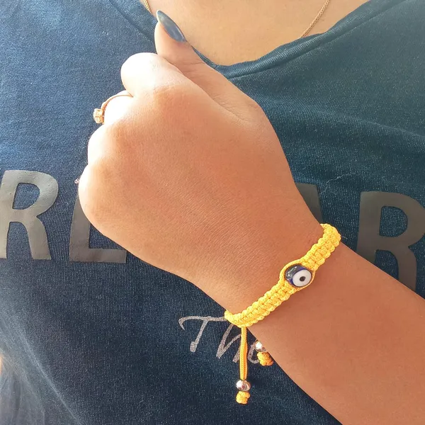 Neon_Yellow_Evil_Eye_Bracelet_For_Unisex_Adult_Reiki_Healing_Adjustable_Bracelets_Gift_For_Special_Ones