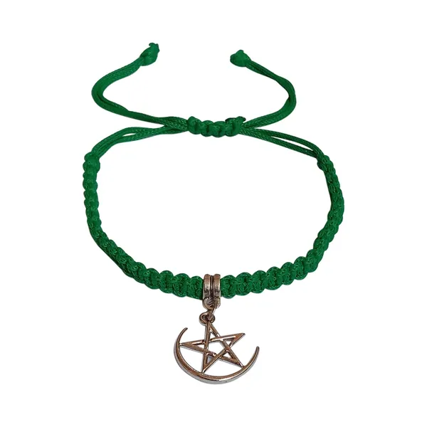 Green_Handmade_Adjustable_Bracelet_With_Moon_And_Star_Charm_Bracelet_Friendship_Band_For_Women_Skin_Friendly