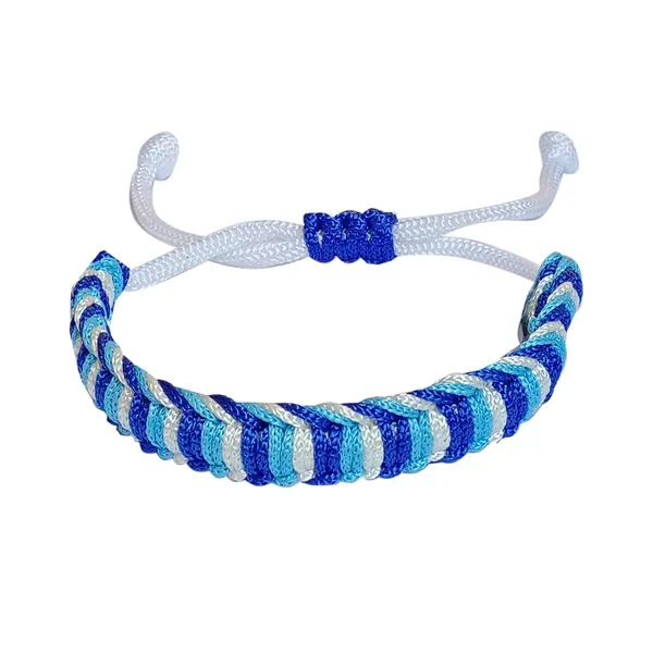 Blue_&_Light_Blue_&_White_Handmade_Adjustable_Bracelet_Friendship_Band_For_Men_And_Women_Skin_Friendly