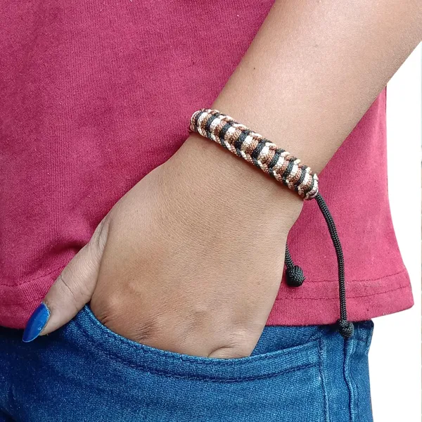 Black_&_Tan_Amd_Brown_Handmade_Adjustable_Bracelet_Friendship_Band_For_Men_And_Women_Skin_Friendly